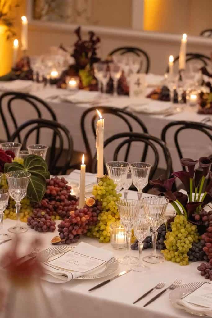 Decor cu fructe la evenimente în 2026 — este pe trend?