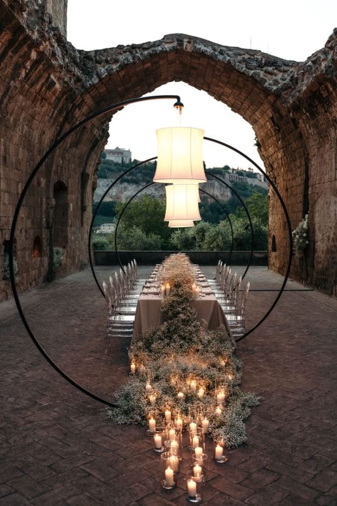 Evenimente în aer liber cu scenografie naturală