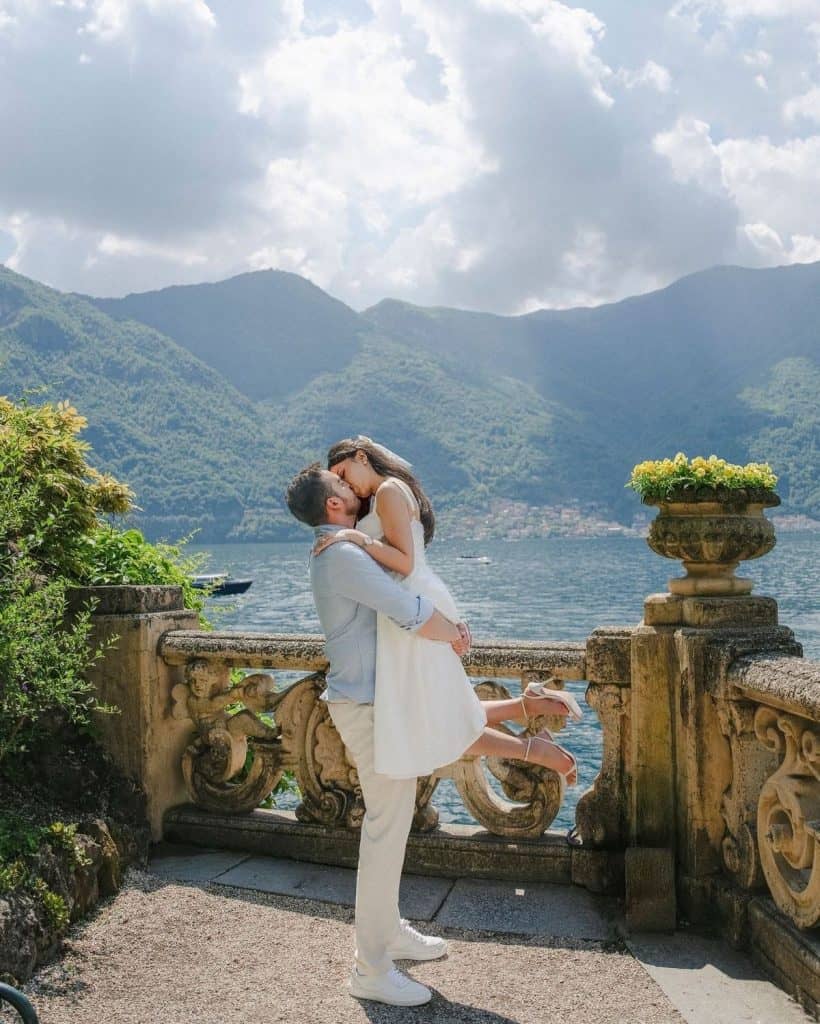 Cereri în căsătorie pe Lacul Como: locații și idei romantice