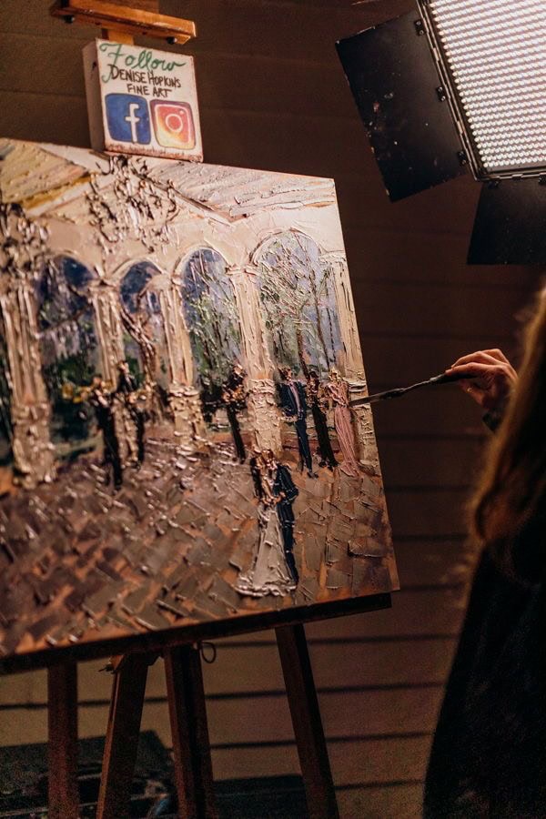 Live painting la evenimente: când un moment capătă o altă formă de memorie