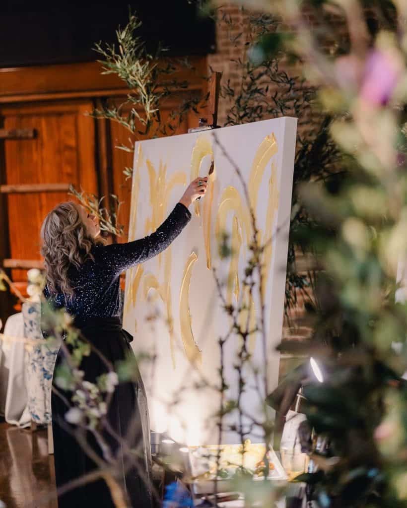 Live painting la evenimente: când un moment capătă o altă formă de memorie
