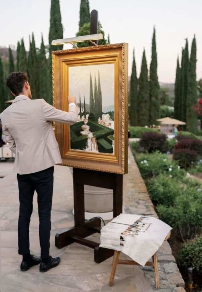 Live painting la evenimente: când un moment capătă o altă formă de memorie