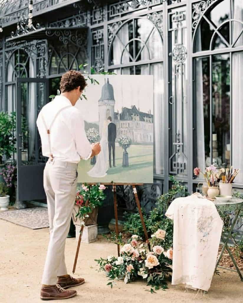 Live painting la evenimente: când un moment capătă o altă formă de memorie