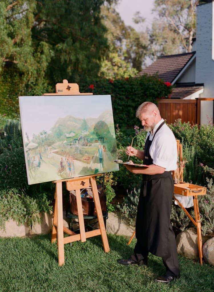 Live painting la evenimente: când un moment capătă o altă formă de memorie