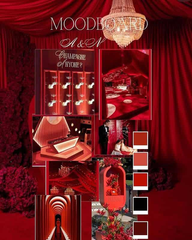 Moodboard-ul profesionist: instrumentul discret care definește experiența unui eveniment