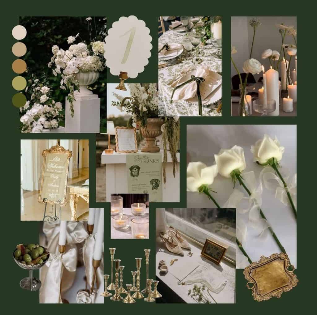 Moodboard-ul profesionist: instrumentul discret care definește experiența unui eveniment