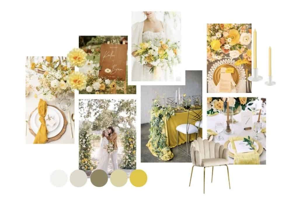 Moodboard-ul profesionist: instrumentul discret care definește experiența unui eveniment